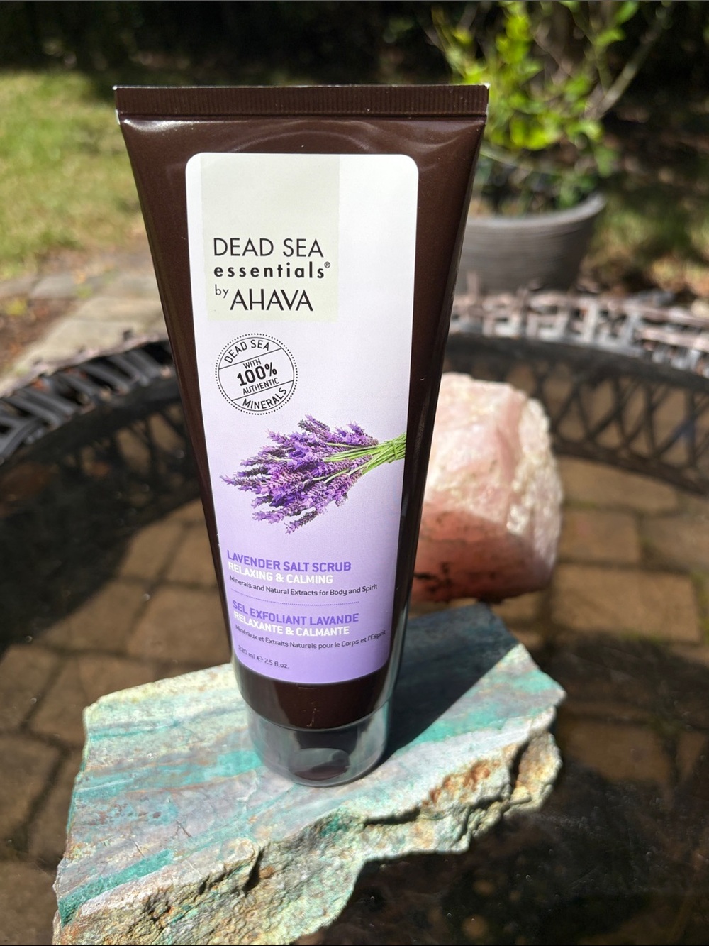 AHAVA Lavender Salt Scrub -